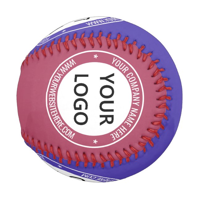 Custom Business Logo and Text Baseball Your Colour (Front Right)