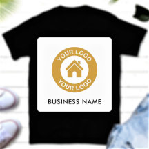 Custom Business Logo and Text Fabric Clothing