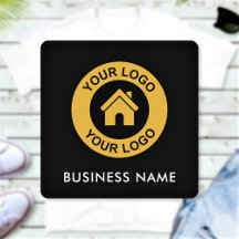 Custom Business Logo and Text Fabric Clothing Labe