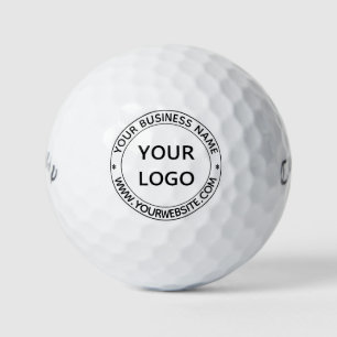 Custom Business Logo and Text Golf Balls Stamp
