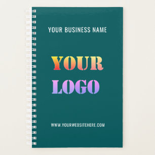 Custom Business Logo and Text Personalized Planner