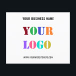 Custom Business Logo and Text Promotional Flyer<br><div class="desc">Custom Colours and Fonts - Design Your own Personalized Flyers with Your Company Logo and Text Promotional Business Flyer / Gift - Add Your Logo / Image or QR Code - Photo / and Text - Name / Information / More - Resize and move elements with Customization tool. Choose /...</div>