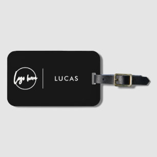Custom Business Logo Basic Employee Staff Name  Na Luggage Tag