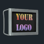 Custom Business Logo Belt Buckle - Choose Colours<br><div class="desc">Custom Colours Your Company Logo Personalized Business Belt Buckles / Gift - Add Your Logo / Image - Resize and move elements with customization tool. Choose / add your favourite background colours ! ( Select your logo colour with filter for colours ) Please use your logo - image that does...</div>