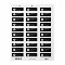 Custom Business Logo Black Return Address