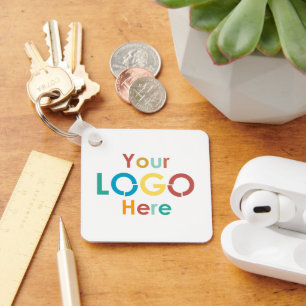 Custom Business Logo Brand Promotional Marketing Keychain