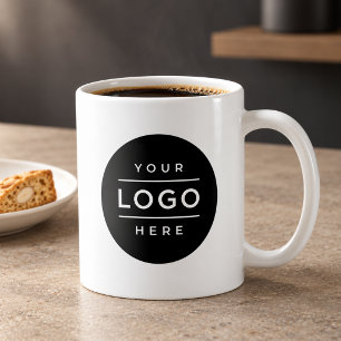 Custom Business Logo Branded 11 oz Coffee Mug