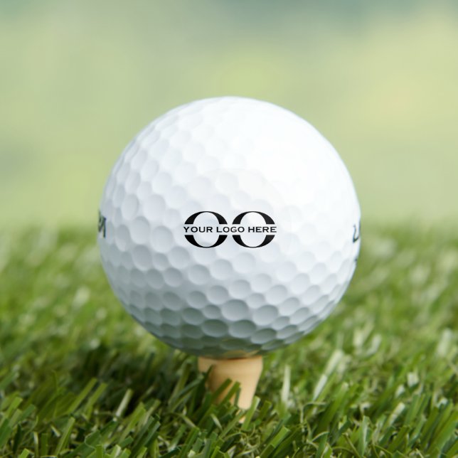 Custom Business Logo Branded Golf Balls (Insitu Tee)