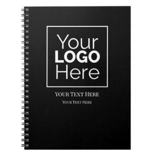 Custom Business Logo Branded Professional  Notebook