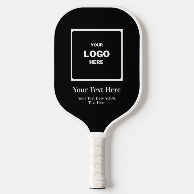 Custom Business Logo Branded Professional Pickleball Paddle (Front)