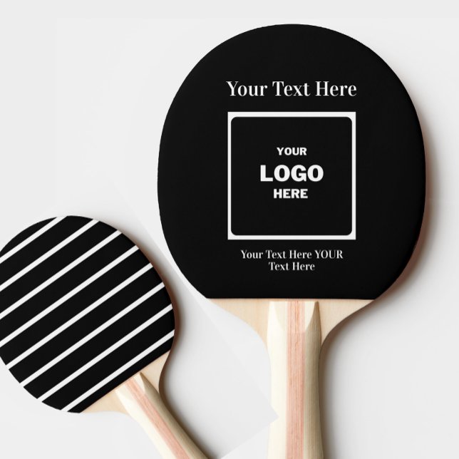 Custom Business Logo Branded Professional Ping Pong Paddle (Creator Uploaded)