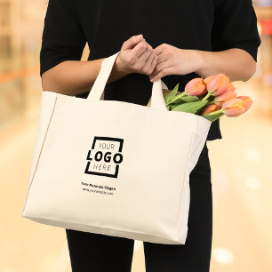Custom Business Logo Branded Promotional Mini Tote Bag