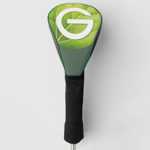 Custom Business Logo Branded Sage Green Golf Head Cover