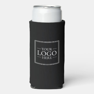 Custom Business Logo Can Cooler