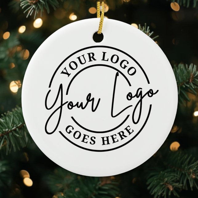 Custom Business Logo Ceramic Ornament (Custom Business Logo Ceramic Ornament )