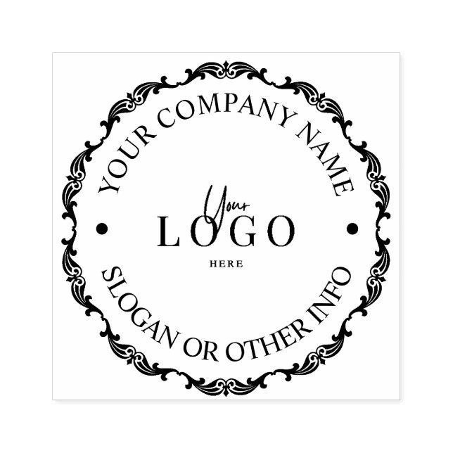 Custom Business Logo Classic Rubber Stamp (Imprint)