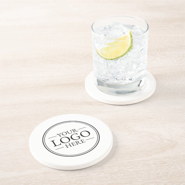 Custom Business Logo Coaster (Side)