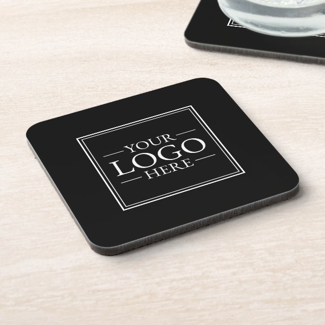 Custom Business Logo Coaster (Left Side)