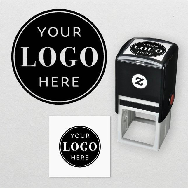 Custom Business Logo Company Branded Self-inking Stamp (Creator Uploaded)