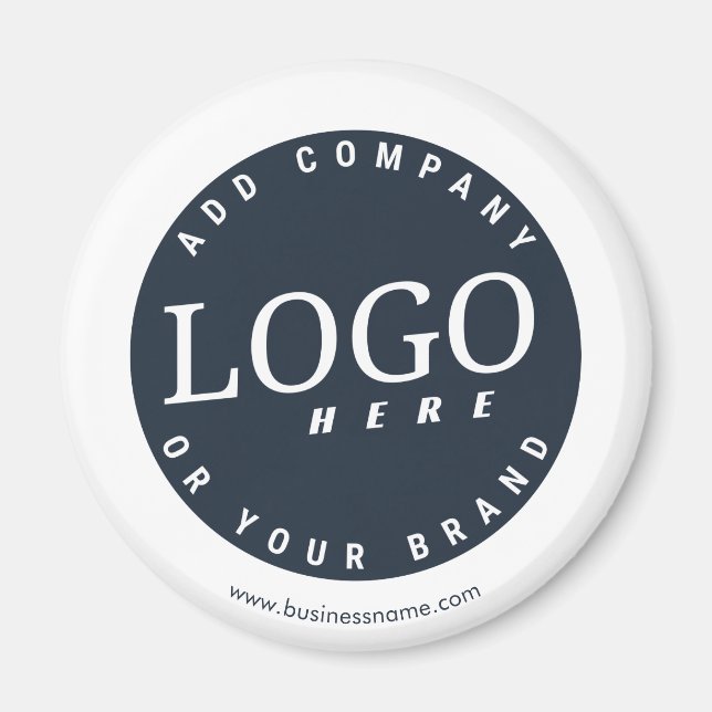 Custom Business Logo Company Marketing Magnet (Front)