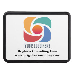 Custom Business Logo Company Marketing Trailer Hitch Cover