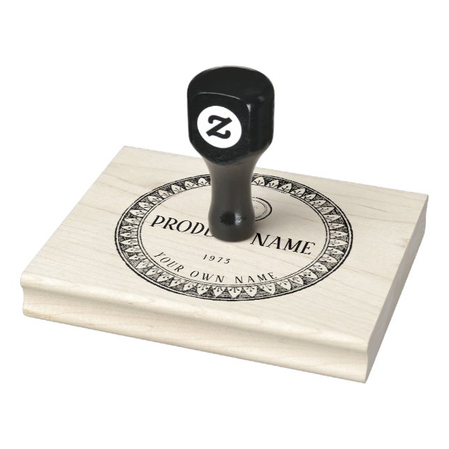 Custom Business Logo Company Rubber Stamp (Stamp)