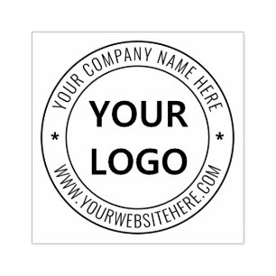 Custom Business Logo Company Stamp Personalized