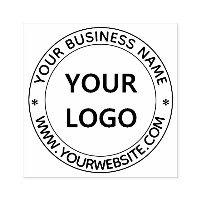Custom Business Logo Company Stamp Personalized (Imprint)