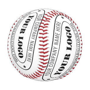 Custom Business Logo Company Stamp Personalized  Baseball