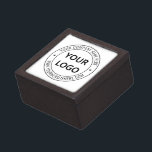 Custom Business Logo Company Stamp - Personalized  Gift Box<br><div class="desc">Custom Business Logo Company Stamp - Personalized Website - Text Promotional Professional Customizable Stamp Gift - Add Your Logo - Image / Name - Company / Website - Information - Resize and move or remove and add elements / text with customization tool. Choose / add your colour !</div>