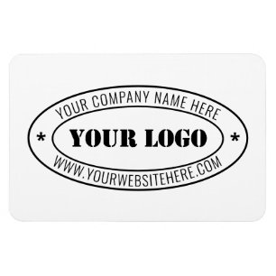 Custom Business Logo Company Stamp - Personalized  Magnet