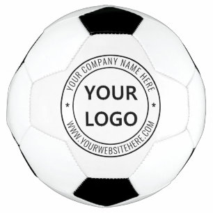 Custom Business Logo Company Stamp - Personalized Soccer Ball