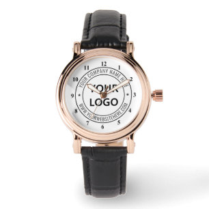 Custom Business Logo Company Stamp Personalized  Watch