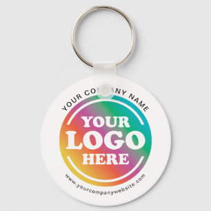 Custom Business Logo, Company Website Promotion Keychain