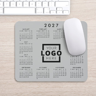 Custom Business Logo Corporate 2023 Calendar Mouse Pad