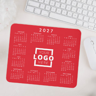 Custom Business Logo Corporate 2023 Calendar Mouse Pad
