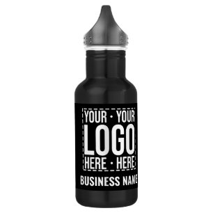 Custom Business Logo Corporate Company Modern Cool 532 Ml Water Bottle