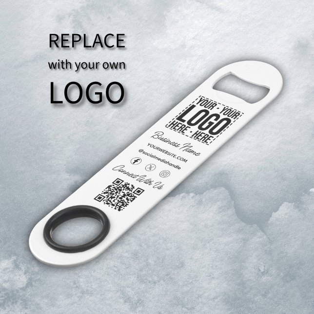 Custom Business Logo Corporate Company Modern Cool Bar Key (Creator Uploaded)