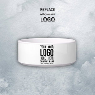 Custom Business Logo Corporate Company Modern Cool Bowl