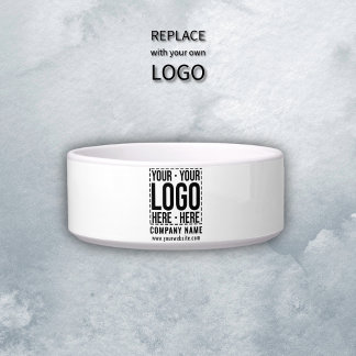 Custom Business Logo Corporate Company Modern Cool Bowl