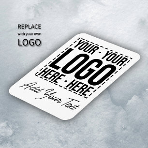 Custom Business Logo Corporate Company Modern Cool Magnet
