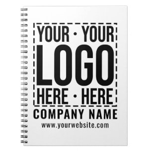 Custom Business Logo Corporate Company Modern Cool Notebook