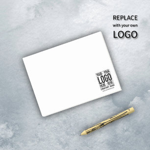 Custom Business Logo Corporate Company Modern Cool Post-it Notes