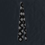Custom Business Logo Corporate Company Modern Cool Tie<br><div class="desc">A simple custom black business template in a modern minimalist style which can be easily updated with your company logo, company name and your website. Makes a great promotional giveaway or corporate gift for customers, vendors, employees or other special people. A simple and professional design will impress your guests! If...</div>