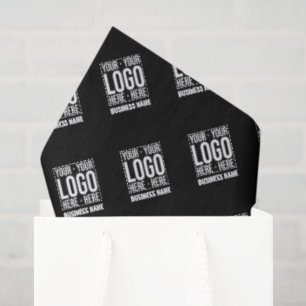 Custom Business Logo Corporate Company Modern Cool Tissue Paper