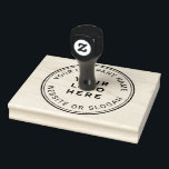 Custom Business Logo Corporate Large Rubber Stamp<br><div class="desc">Custom Business Logo rubber ink stamp
Custom Business Logo Corporate Large rubber stamp</div>