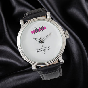 Custom business logo corporate name promotional watch