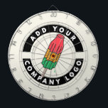 Custom Business Logo Dartboard<br><div class="desc">Add your Business Logo to this Dart Board easily by clicking the "Personalize" button</div>