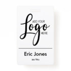 Custom BUSINESS LOGO employee ID identification