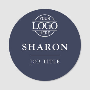 Custom Business Logo Employee Staff Magnetic Name Tag